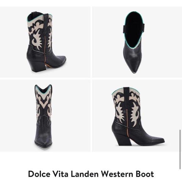 Dolce Vita Landen Boots in Black 7.5 - Picture 4 of 13